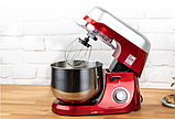 Планетарний міксер з чашею, тістоміс побутової для дому 1000 Вт 5 л Clatronic Тістомісильні машини, фото 7