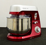 Планетарний міксер з чашею, тістоміс побутової для дому 1000 Вт 5 л Clatronic Тістомісильні машини, фото 8