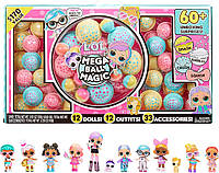 Большой игровой набор ЛОЛ Магический Шар 60 сюрпризов 12 кукол L.O.L. Surprise Mega Ball Magic MGA 591764