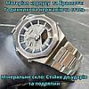 Сріблястий годинник чоловічий наручний сталевий з нержавіючої сталі з датою підсвічуванням будильником Skmei Striker, фото 6
