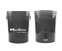 Ведро MaxShine Detailing Bucket Grey для мойки автомобиля 20 L