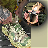 Міцні тактичні військові черевики чоловічі олива для армії зсу, тактичні кросівки оліва лову Voїn