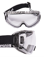 Очки тактические BOLLÉ (15636000) баллистические для пилотов военных и полиции на резинке прозрачные удобные