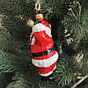 Формована ялинкова іграшка "Санта на канаті", фото 4