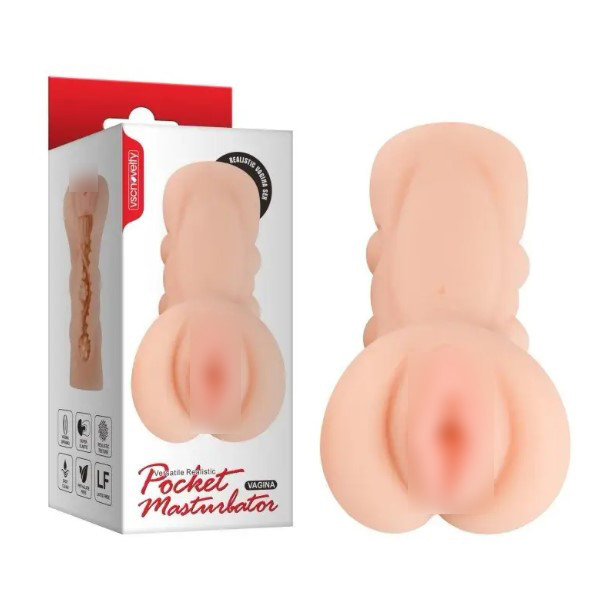 Мастурбатор для чоловіків Versatile Realistic Pocket Pussy, фото 1