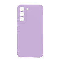 Чехол Silicone Cover Full Camera (A) для Samsung Galaxy S22 (S901) Цвет 39.Elegant Purple l