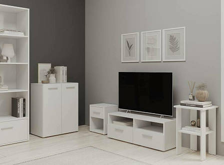 Тумба 2Д Tipo TP3 Accord, колір білий платиновий, фото 2