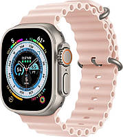 Смарт годинник T900 Ultra Smart Watch 8 series Pink + подарунок