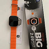 Смарт годинник T900 Ultra Smart Watch 8 series Orange  + подарунок, фото 3
