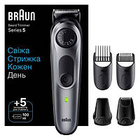 Тример Braun Beard Trimmer BT5440 сірий mmo