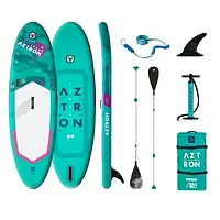Надувна SUP дошка Aztron Lunar 9 9 універсальна стабільна ширина 32 дюйми вага 7.7 кг допустима вага 90 кг