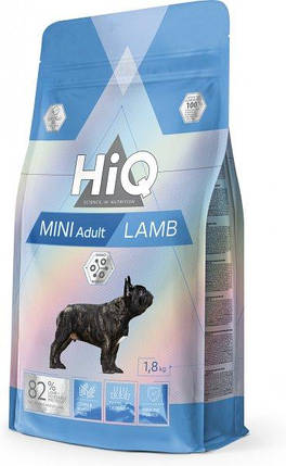 HiQ Mini Adult Lamb для собак міні пород з ягням 1.8kg, фото 1