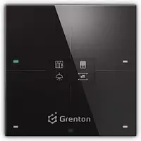 Панель управління розумний дім Grenton Smart Home 4B Oled Tfbus Black (Sps204T01)