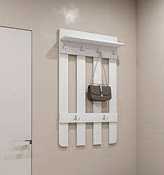 Вішалка в передпокій колір Білий