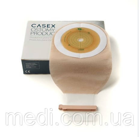 Однокомпонентний калоприймач Casex (Касекс), відкритий прозорий 13-64 мм з Aloe Vera 15 од