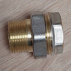 Американка латунна пряма ДУ 20 3/4" різьба В/З з`єднання під ключ