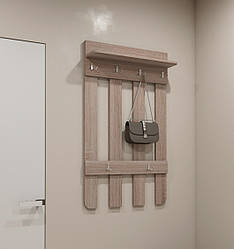 Вішалка в передпокій колір Трюфель