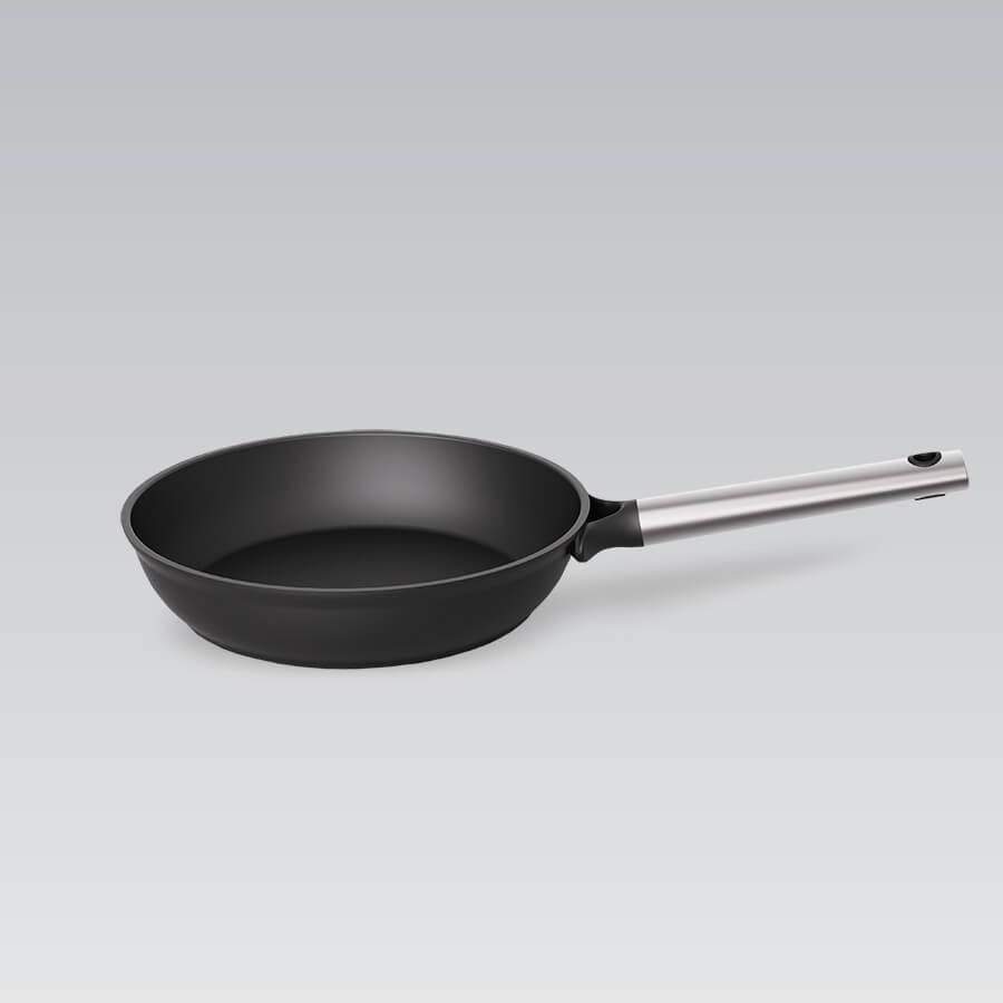 Сковорода з тефлоновим антипригарним покриттям 24 см Maestro MR-1227-24 Сковорода з індукційним дном, фото 1