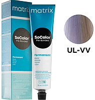 Осветляющая краска Matrix Ultra Blonde SoColor Pre-Bonded UL-VV ультра блонд глубокий перламутровый 90 мл