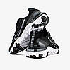Чоловічі кросівки Nike React Vision Black White чорно білі текстиль дихаючі легкі весна літо, фото 7
