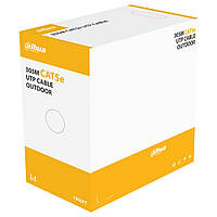 Кабель зовнішній UTP CAT5e 305 м (0,50мм) DH-PFM920-5EU, для зовнішнього прокладання, живлення через Ethernet