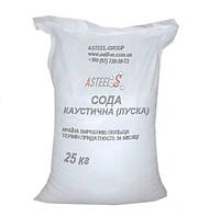 Сода каустическая чешуя (гидроксид натрия, натрий едкий) , мешок 25 кг