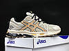 Чоловічі та жіночі кросівки Asics Gel-Kahana 8 Beige (Бежеві) Взуття Асікс Гель Кахана 8 повсякденні шкіра сітка демісезон, фото 3