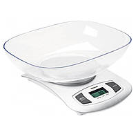 Весы кухонные с чашей Sencor SKS-4001-WH 5 кг белые pr