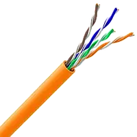 Кабель вита пара ЗЗКМ (UTP мідь безгалогенний LSZH) Cat. 5e U/UTP LSZH 4х2х24 AWG (7091010) бухта 305м, для приміщення