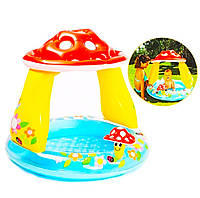 Детский надувной бассейн Intex «Грибочек» для малышей от 1 года | детский басейн | дитячий надувний басейн