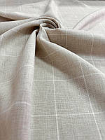 Ткань Лён-коттон Италия: 80%лен,20%коттон. Для пошива одежды. Качество высокое!