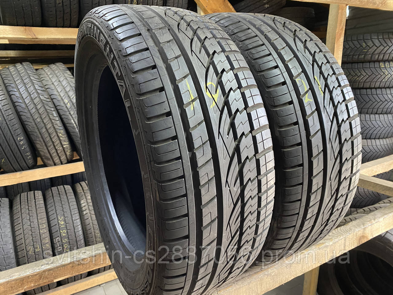 Літні шини 255/50R19 Continental CrossContact 8мм 2шт