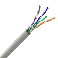 Кабель 4*2*0,46 305м OK-Net (U/UTP-cat.5Е-SL) КПВ-ВП (100) мідь, 8 жил, UTP, довжина 305 м