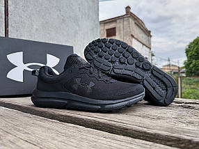 Чоловічі кросівки Under Armour Charged Assert 10 3026175-004 чорні Оригінал