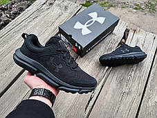 Чоловічі кросівки Under Armour Charged Assert 10 3026175-004 чорні Оригінал, фото 3