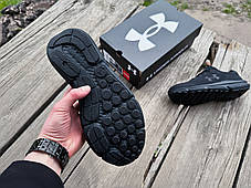 Чоловічі кросівки Under Armour Charged Assert 10 3026175-004 чорні Оригінал, фото 4