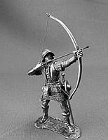 Фигурка фигура статуэтка рыцарь войн с луком в доспехах сплав олова