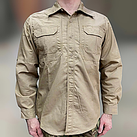 Армейская рубашка, Койот, размер M, Yakeda, тактическая рубашка для военного *