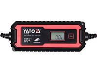 Зарядний пристрій YATO з LCD дисплеєм YATO YT-83000 6V-2А 12V-4А, МАКС. 200 Aгод, фото 4