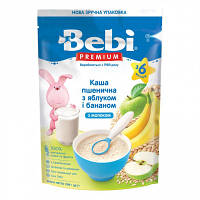 Детская каша Bebi Premium молочная пшеничная +6 мес. 200 г 8606019654344 ZXC