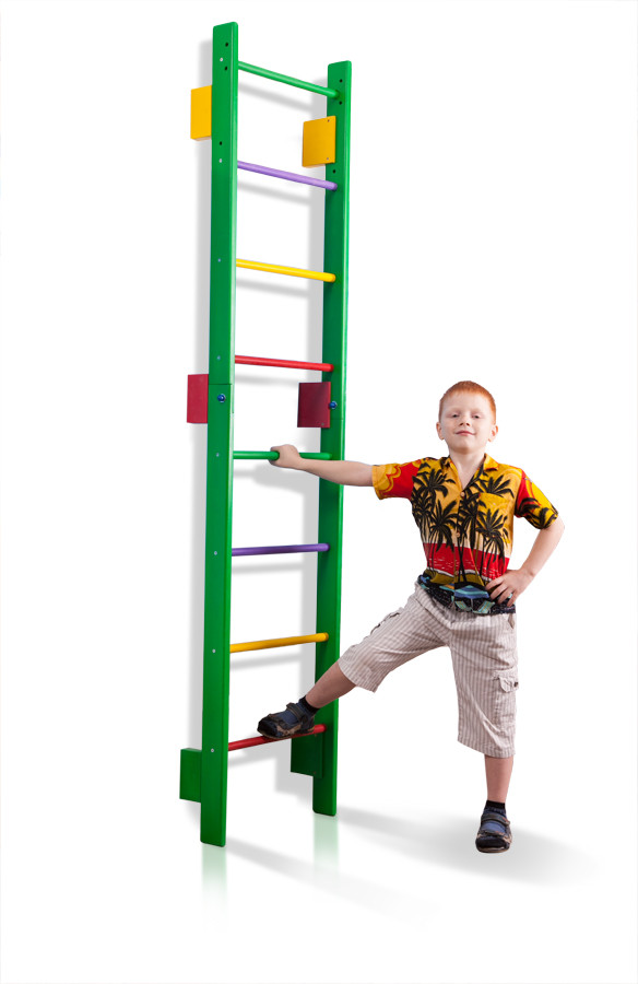 SportBaby Шведська стінка - Teenager-0-220 (green), фото 1