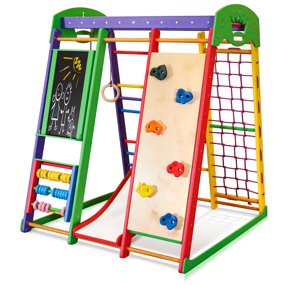 SportBaby Спортивний комплекс для дому SportBaby «Акварелька Plus 4»