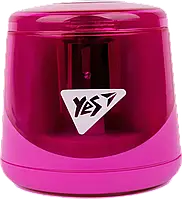 Автоматическая точилка для карандашей с контейнером (8мм, розовая) YES 620556