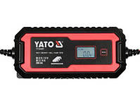 Зарядний пристрій YATO з LCD дисплеєм YATO YT-83001 6V-2А 12V-8А, МАКС. 200 Aгод, фото 4