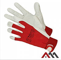 Перчатки рабочие, перчатки кожаные, защитные Artmas Rtop-Ex Red, размер 10