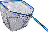 Подсак прорезиненный Fishing ROI складной с прорезиненной сеткой 60*60 blue(синий)