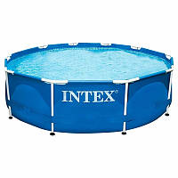 Intex 28200 (Диаметр 305 x Высота 76см) Каркасный бассейн Metal Frame Pool