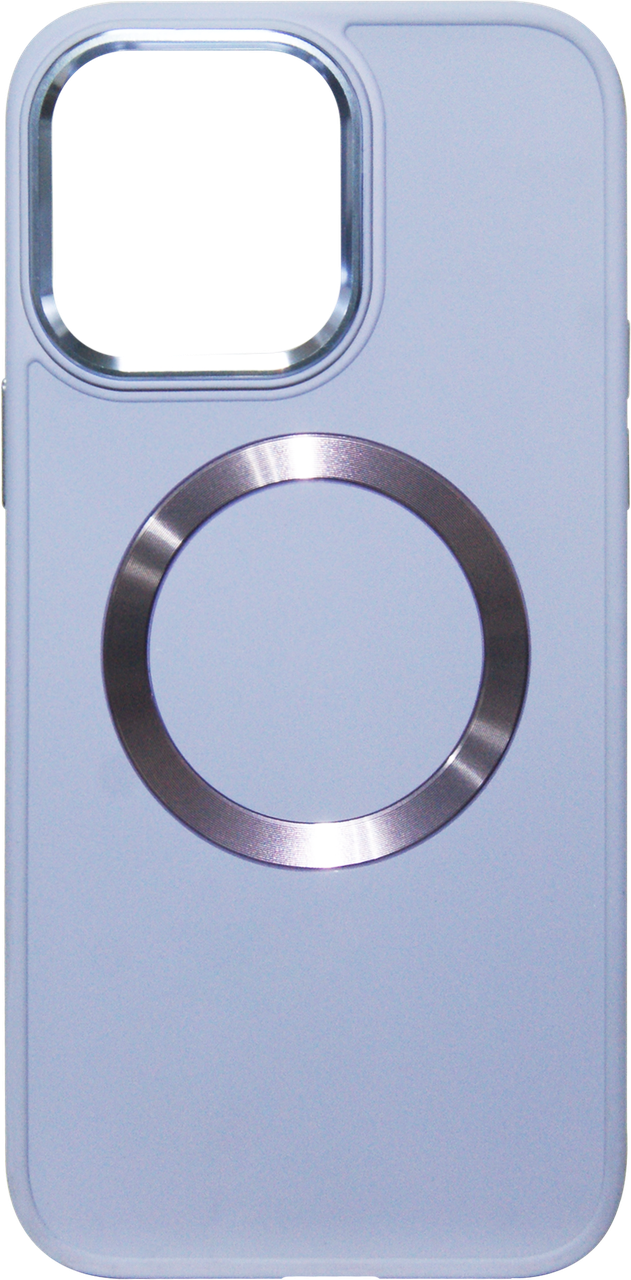 Силікон iPhone 14 Pro Max Bonbon Metal Case Light violet
