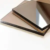 Монолитный поликарбонат бронзовый Soton Solid 2050 х 1525 мм толщина 6 мм