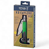 Туристичний ніж Opinel Explorer No.12 green, фото 7